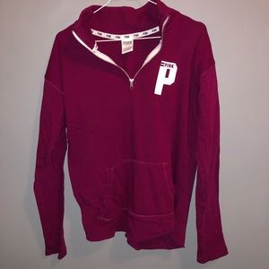 PINK quarter zip